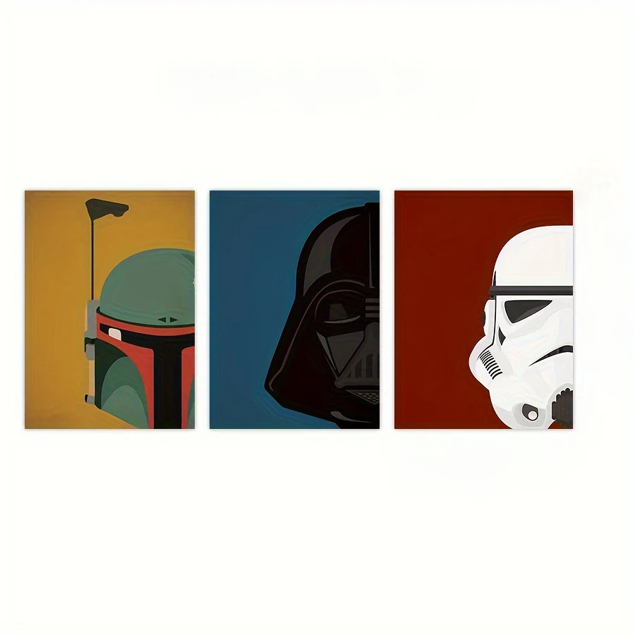 Plakat Space Wars - kosmiczny hełm Zielony