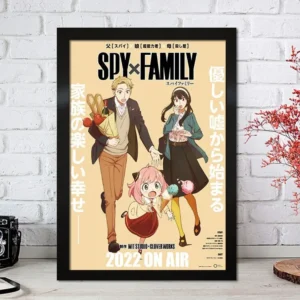 Plakat Spy x Family anime kawaii Wzór 1