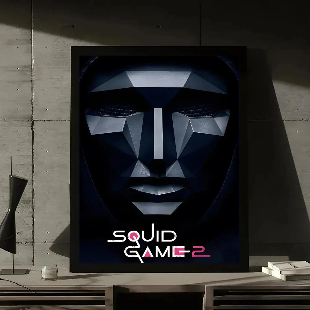 Plakat Squid Game Czarny2
