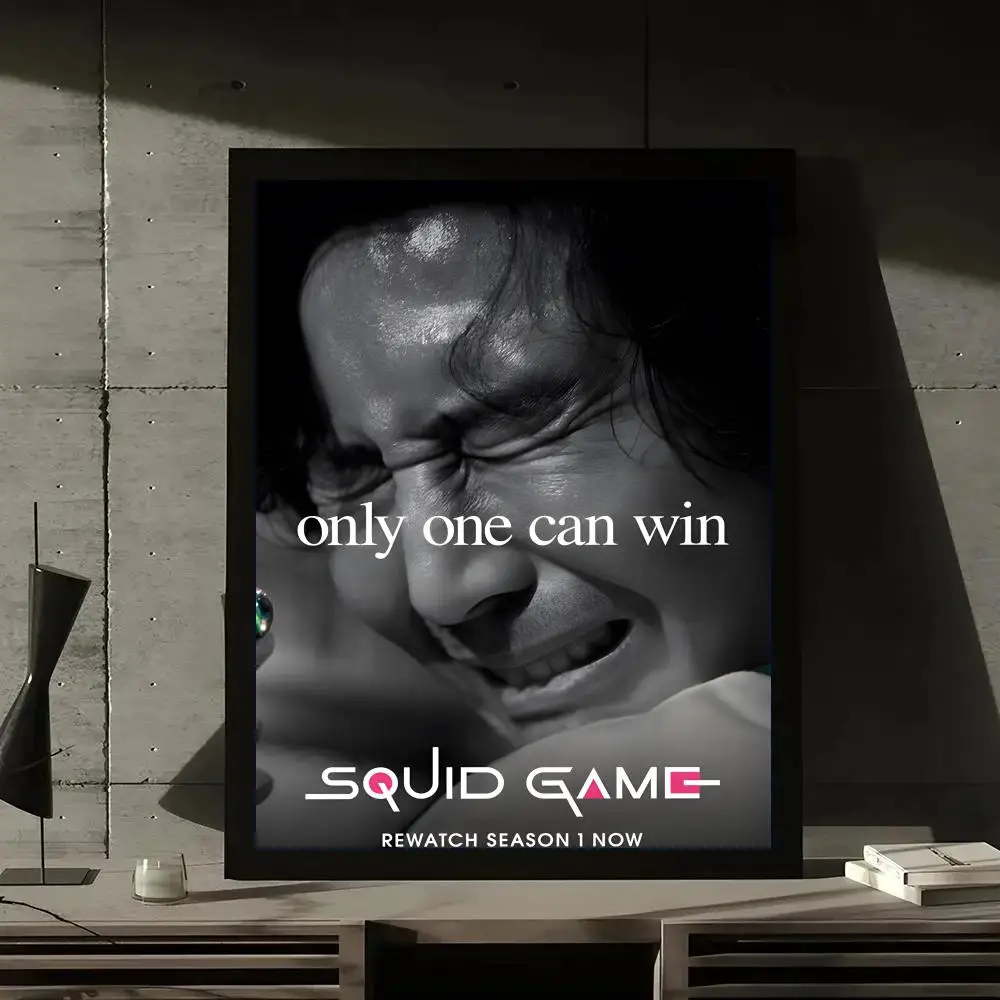 Plakat Squid Game Czarny5