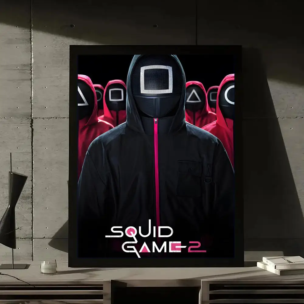Plakat Squid Game Czarny6