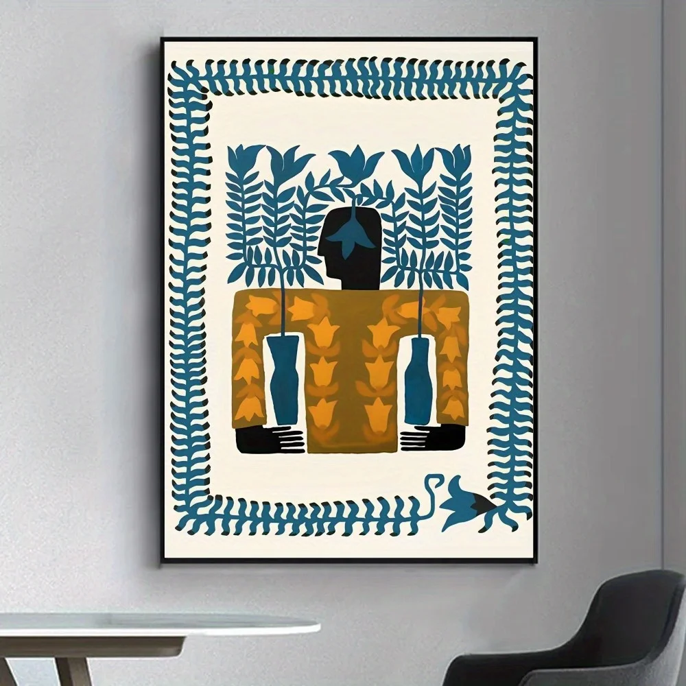 Starożytny Egipt - plakat retro Wzór 1