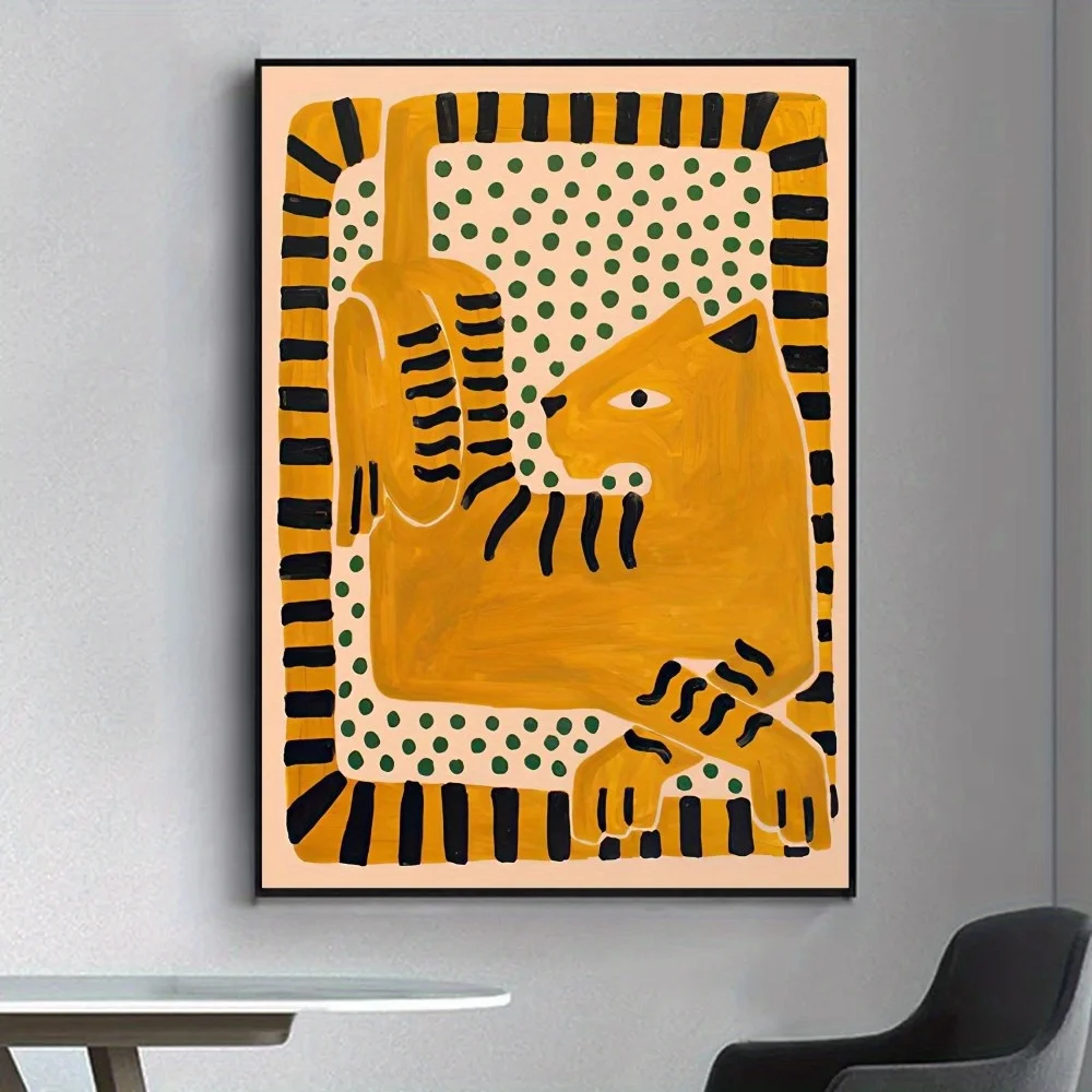 Starożytny Egipt - plakat retro Wzór 6