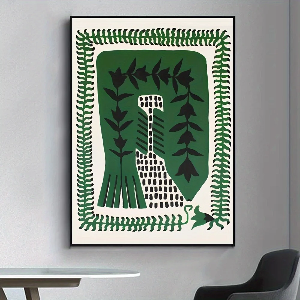 Starożytny Egipt - plakat retro Wzór 7