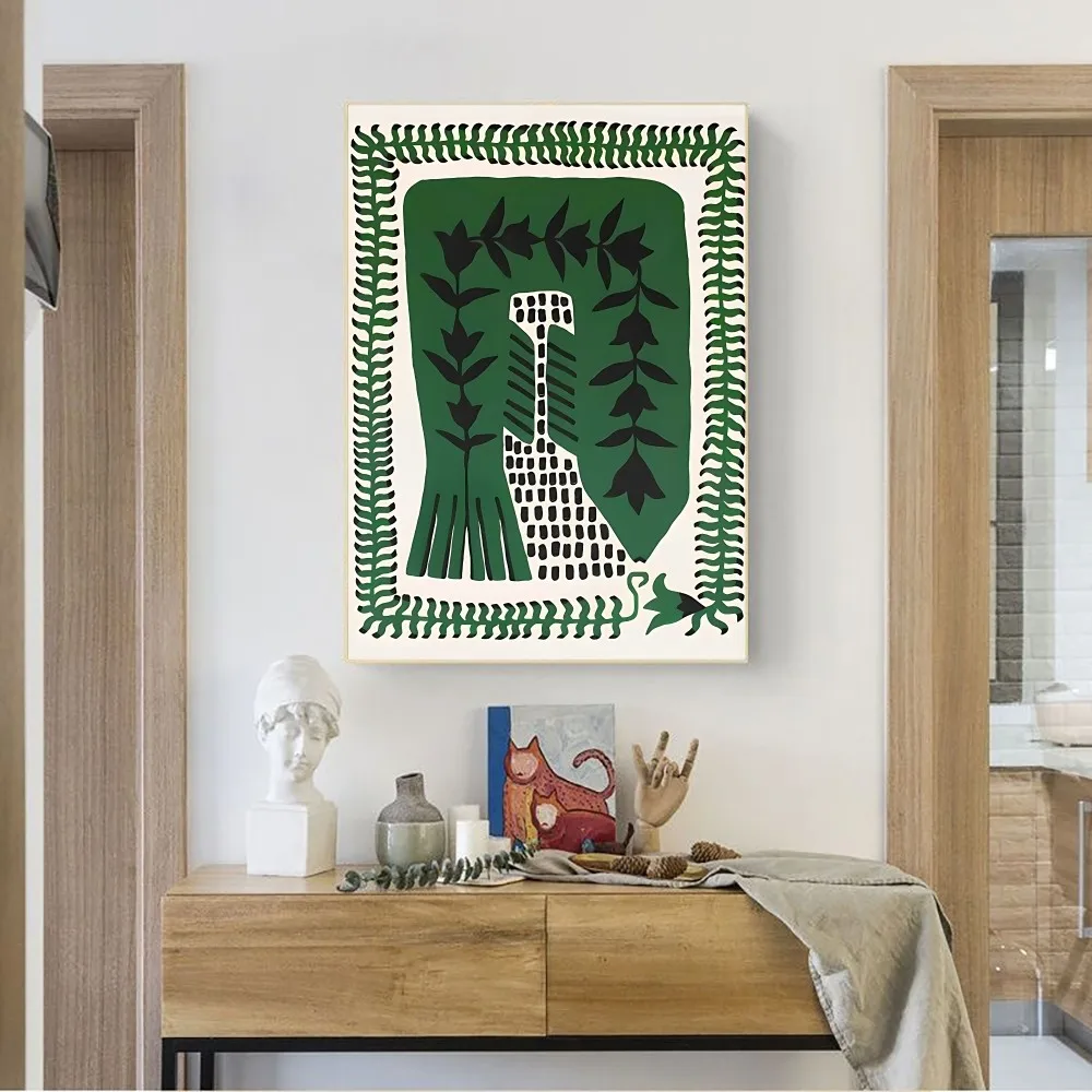 Plakat Starożytny Egipt Vintage Abstrakcja Szary