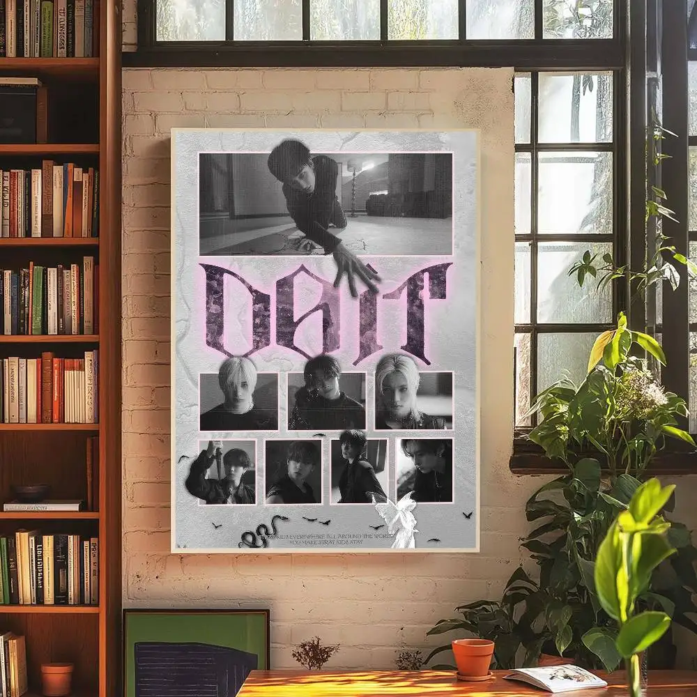 Plakat Stray Kids - K-pop retro Wzór 3