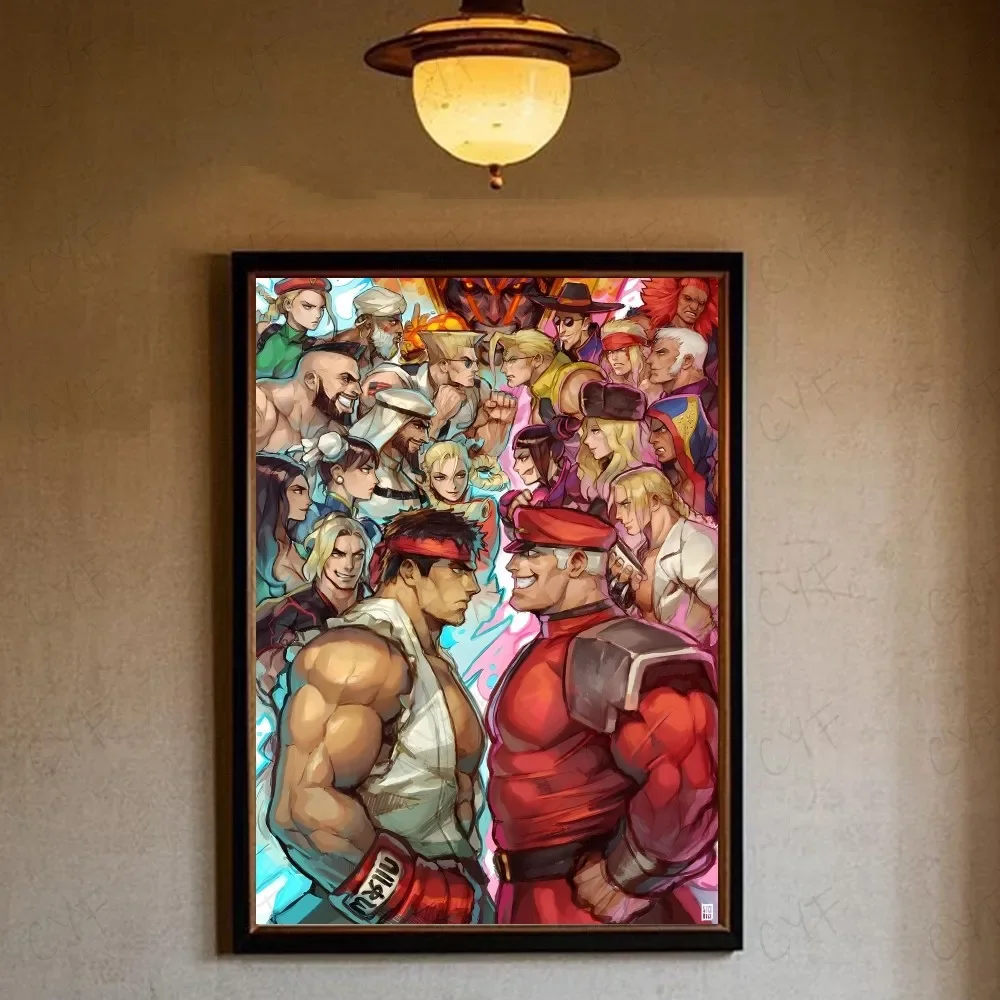 Plakat Street Fighter – gaming Wzór 10