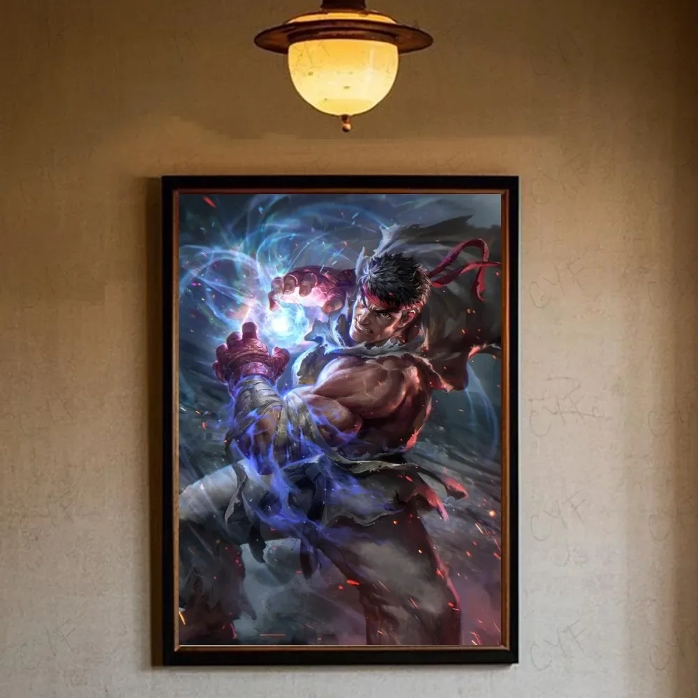 Plakat Street Fighter - gaming Wzór 4
