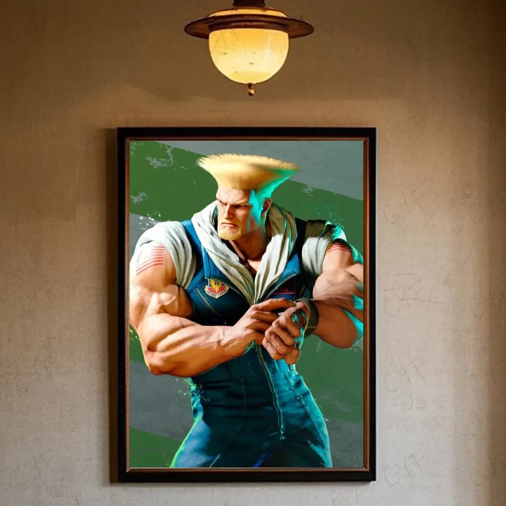Plakat Street Fighter - gaming Wzór 5