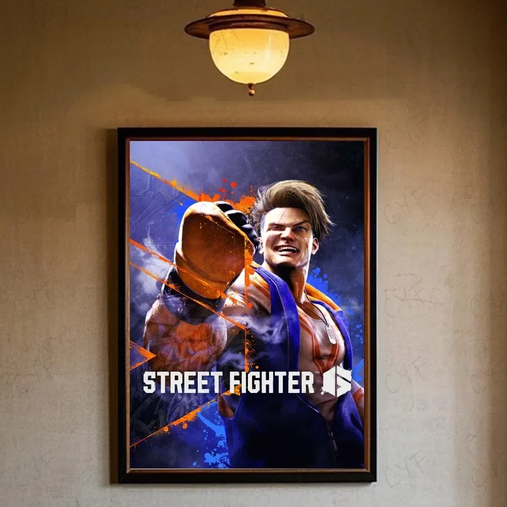 Plakat Street Fighter - gaming Wzór 6