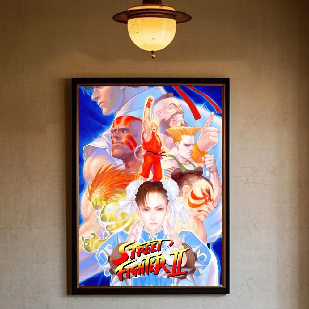 Plakat Street Fighter - gaming Wzór 7