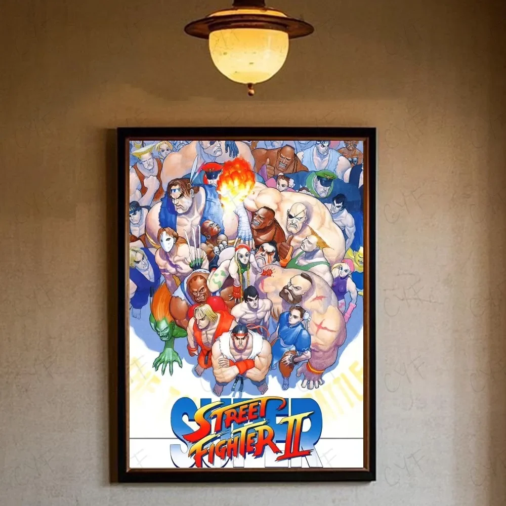 Plakat Street Fighter - gaming Wzór 8