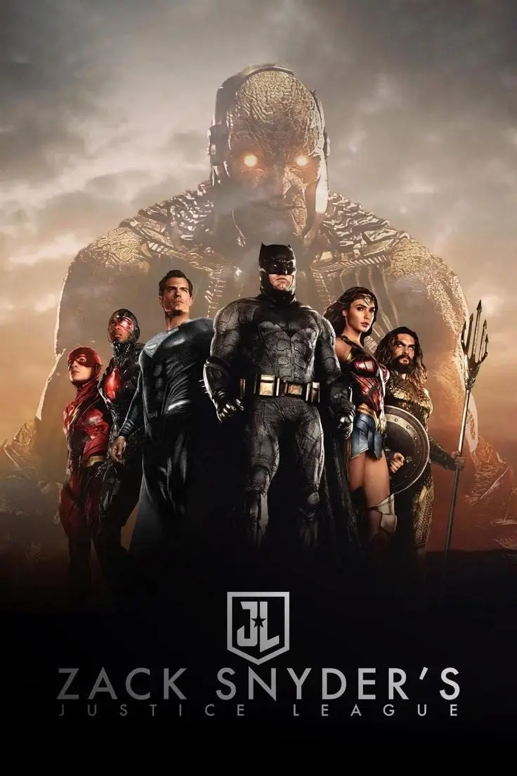 Superman i Batman - plakat Liga Sprawiedliwości DC żółty