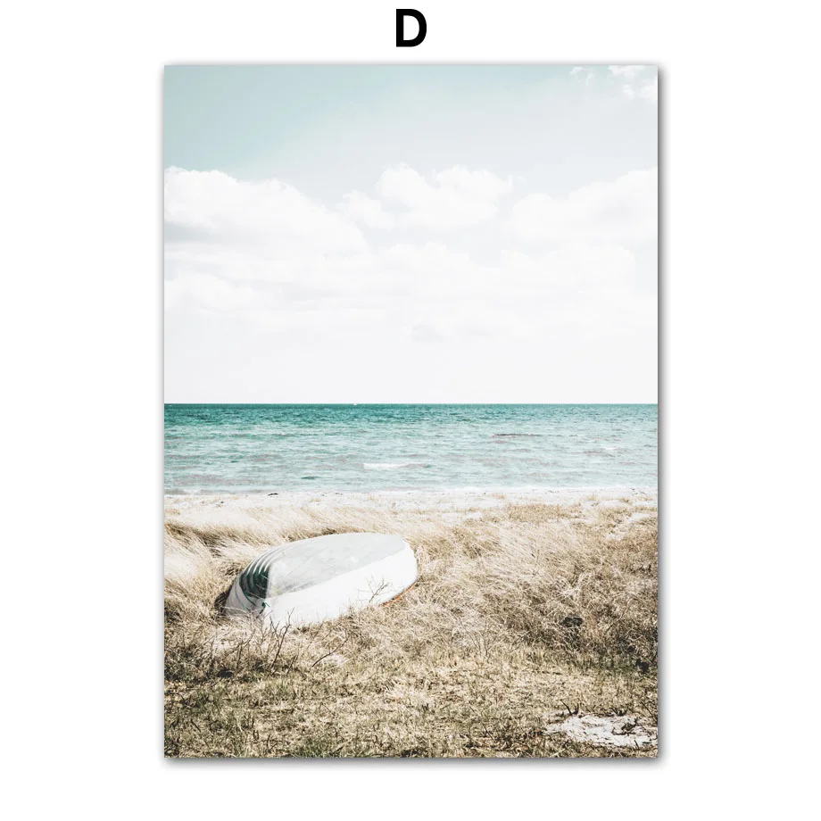 Plakat surferzy i palma na płótnie Burgundia