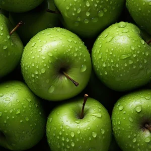 Świeże owoce - truskawka i banan Granatowy