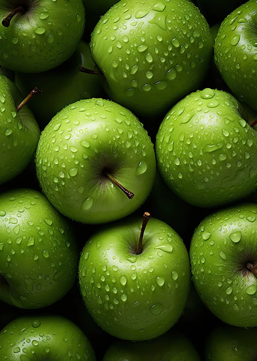 Świeże owoce - truskawka i banan Granatowy
