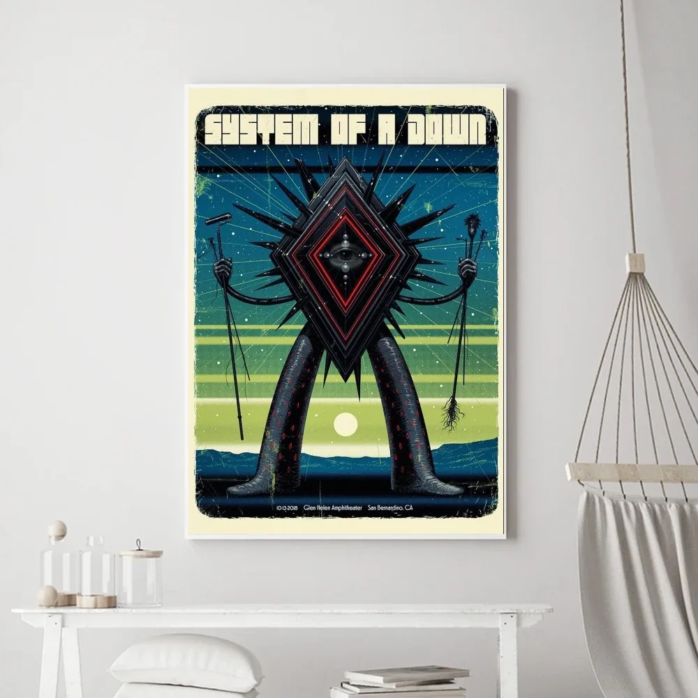 Plakat System of a Down Wzór 11