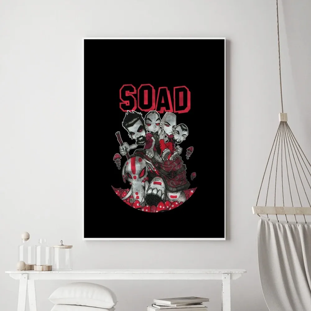 Plakat System of a Down Wzór 2