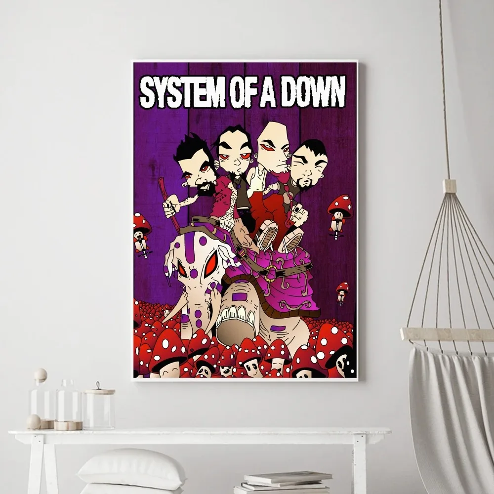 Plakat System of a Down Wzór 7