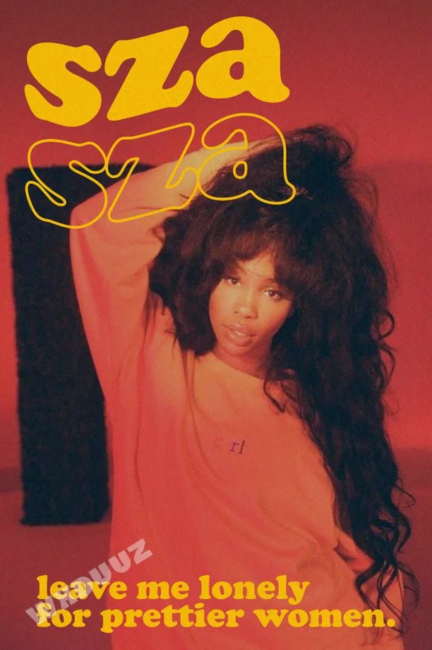 Plakat SZA - okladka albumu Wzór 1