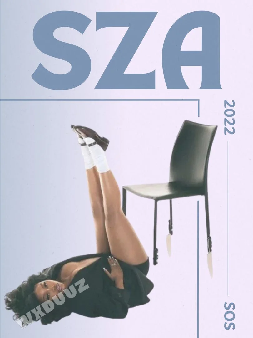 Plakat SZA - okladka albumu Wzór 3