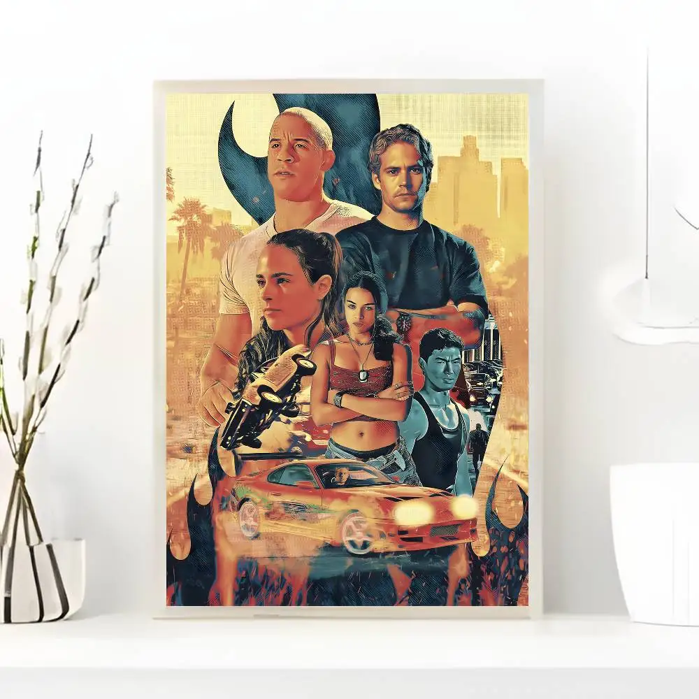 Plakat z filmu Szybcy i wściekli Wzór 6