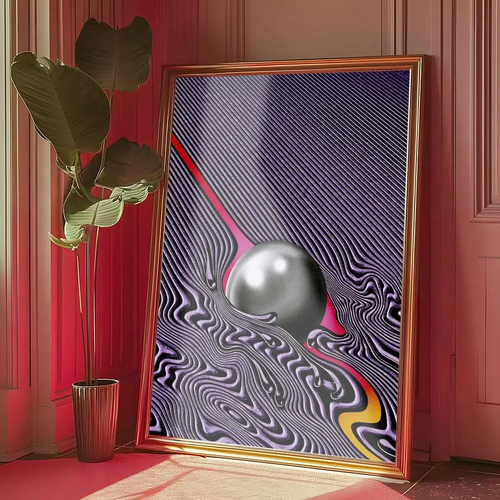 Plakat Tame Impala Currents Czarny1