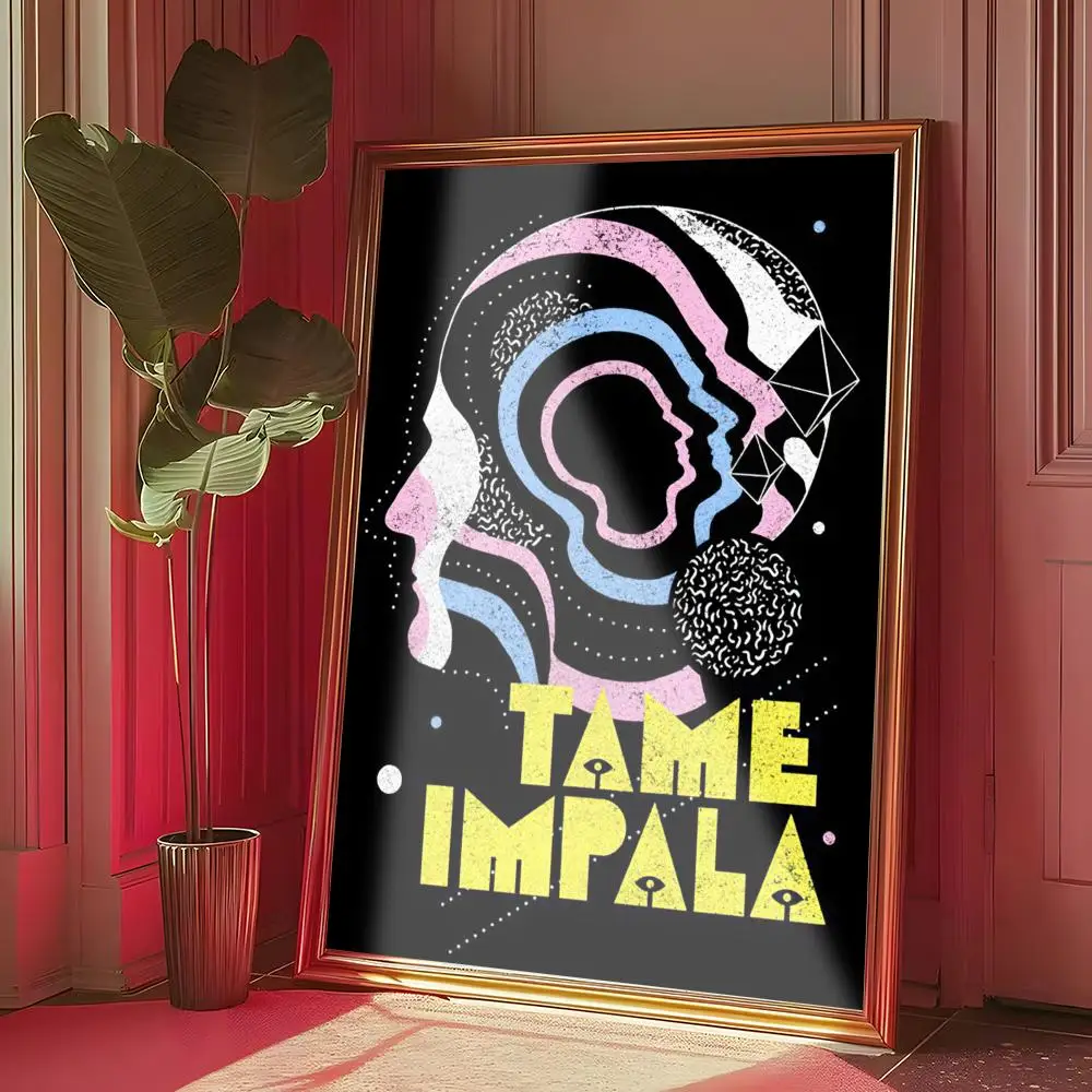 Plakat Tame Impala Currents Czarny4