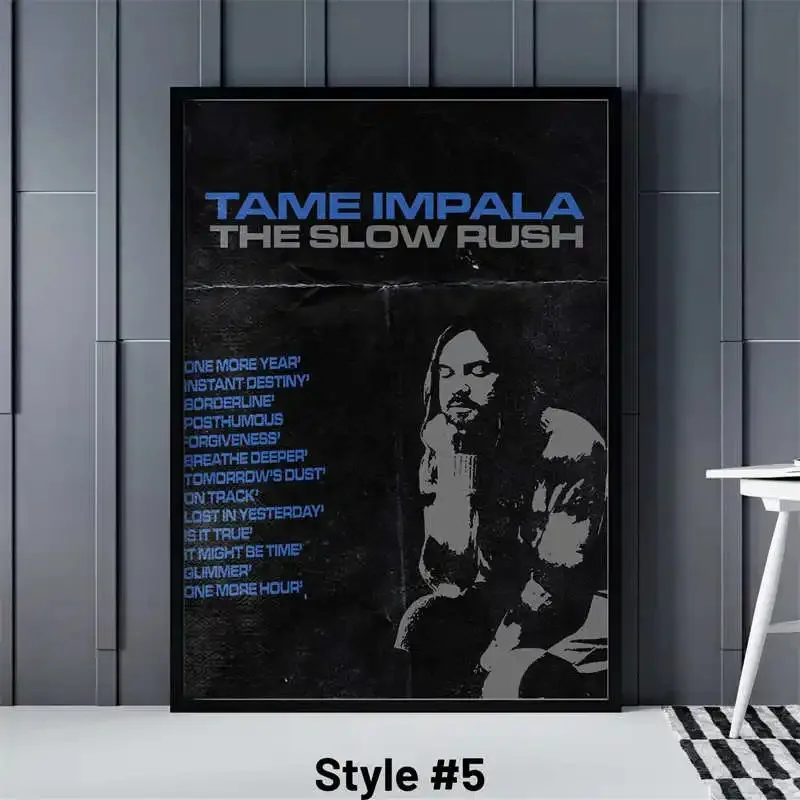 Tame Impala – plakat muzyczny Wzór 4