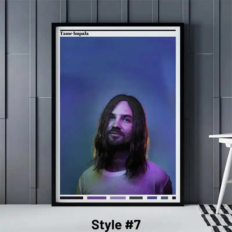 Tame Impala – plakat muzyczny Wzór 5