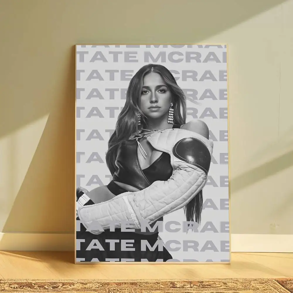 Plakat Tate McRae - portret piosenkarki Niebieski