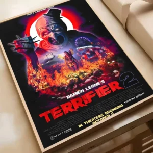 Terrifier - plakat z klasycznego horroru No frame 15