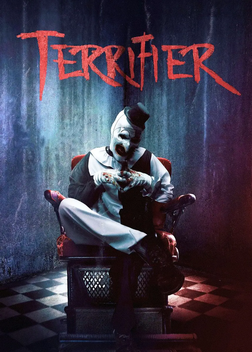 Plakat z horroru Terrifier Wzór 6