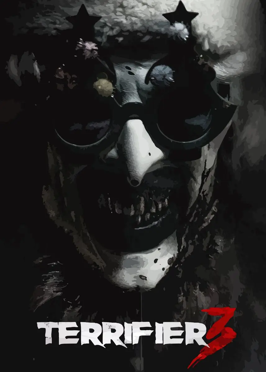 Plakat z horroru Terrifier Wzór 7
