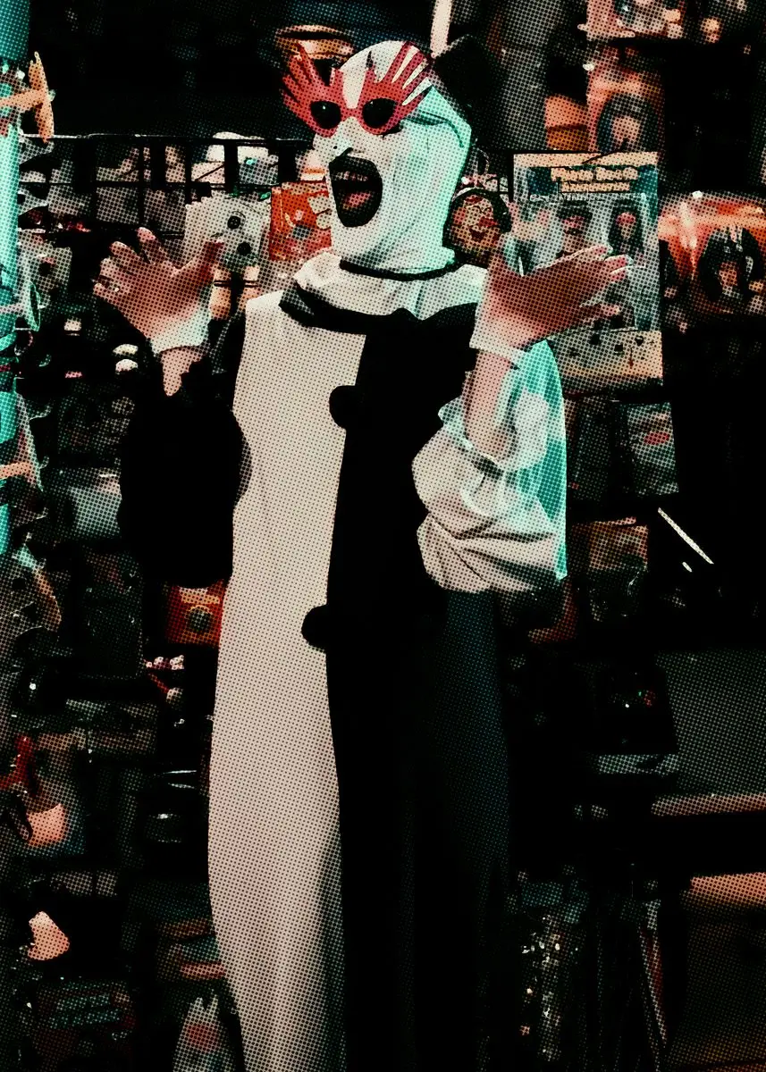 Plakat z horroru Terrifier Wzór 8