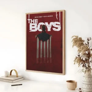 Plakat The Boys – samoprzylepny plakat filmowy Black3