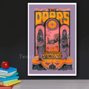 Plakat zespołu The Doors Wzór 1