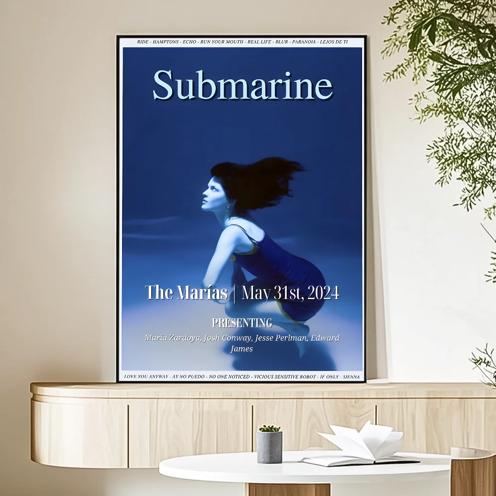 Plakat The Marias Submarine Wzór 1