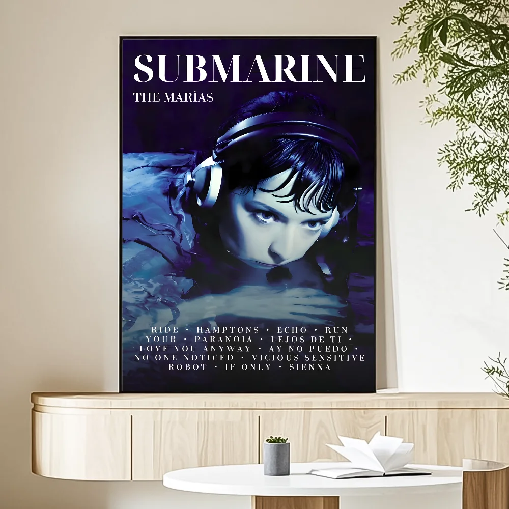 Plakat The Marias Submarine Wzór 2