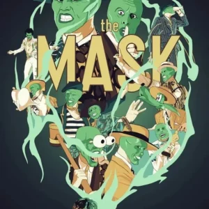 Plakat The Mask - klasyczna komedia filmowa Wzór 1