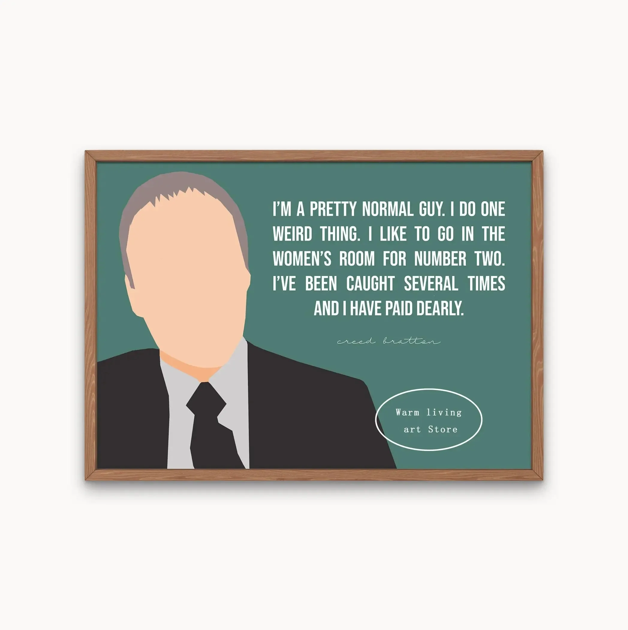 Plakat The Office Cytaty na Płótnie Wzór 7