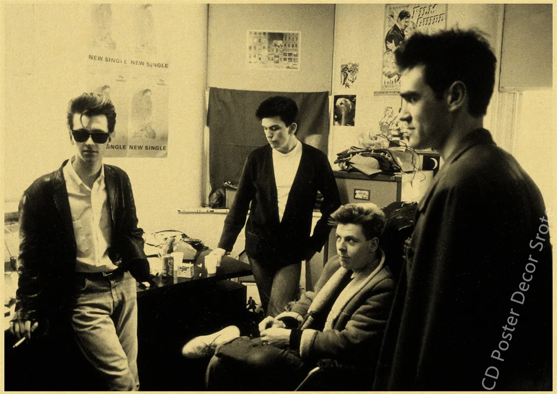 Plakat The Smiths The Queen Is Dead Wzór 1
