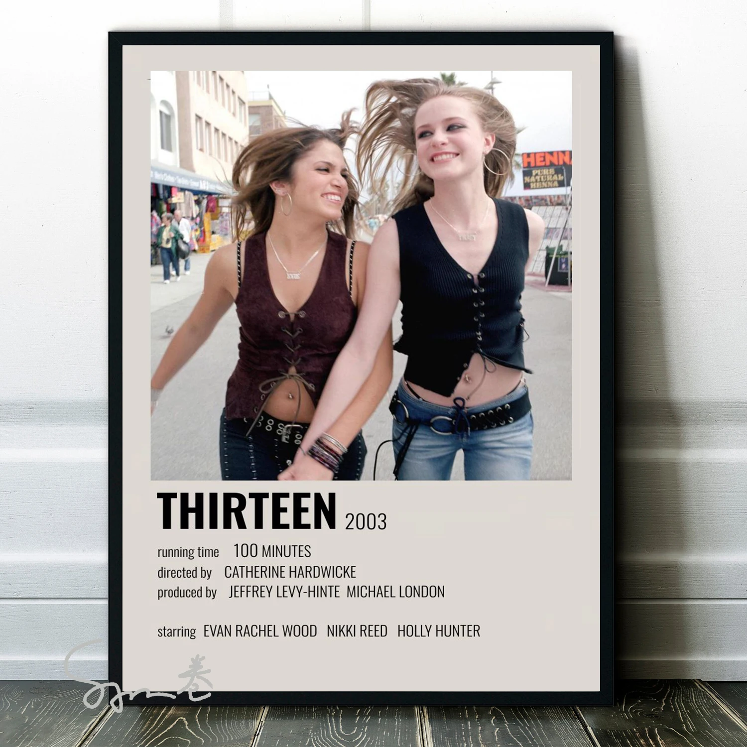 Plakat Thirteen - filmowa dekoracja na ścianę C