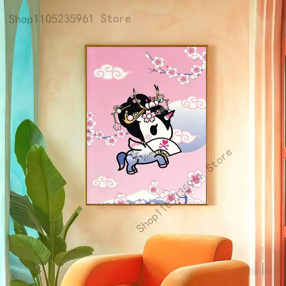 Tokidoki Girl - plakat estetyczny Wzór 2
