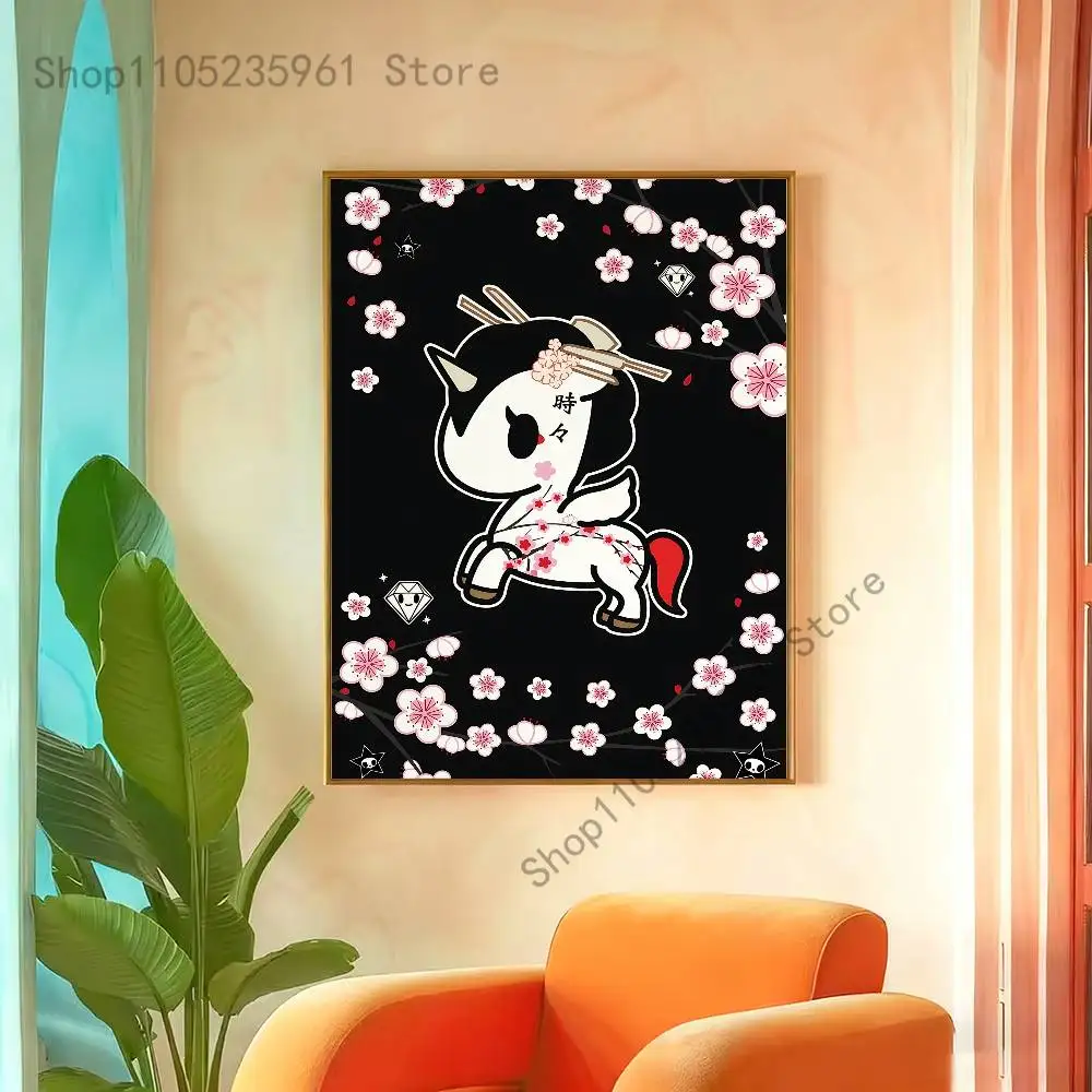 Tokidoki Girl - plakat estetyczny Wzór 4