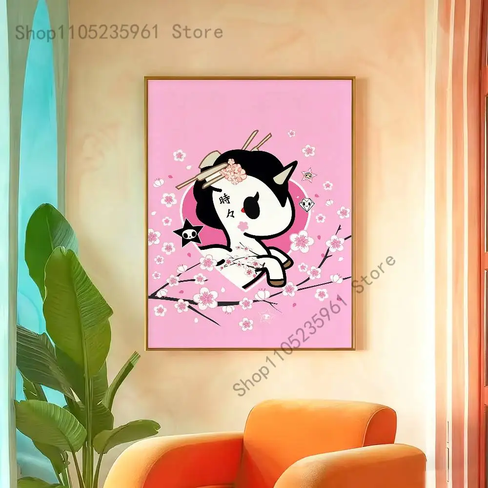 Tokidoki Girl - plakat estetyczny Wzór 6