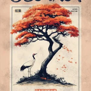 Tokio i symbole Japonii Niebieski