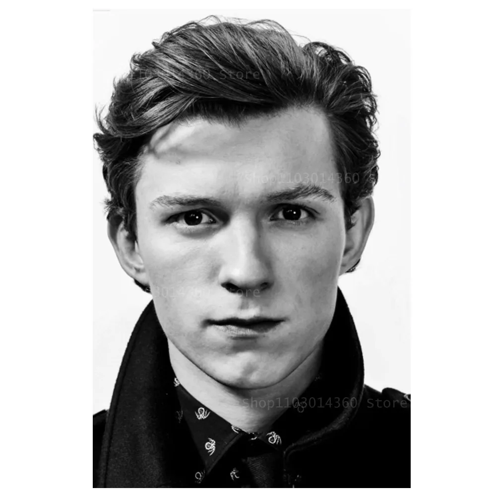 Tom Holland - plakat na płótnie Jasnożółty