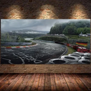 Plakat tor wyścigowy Nurburgring Wzór 1