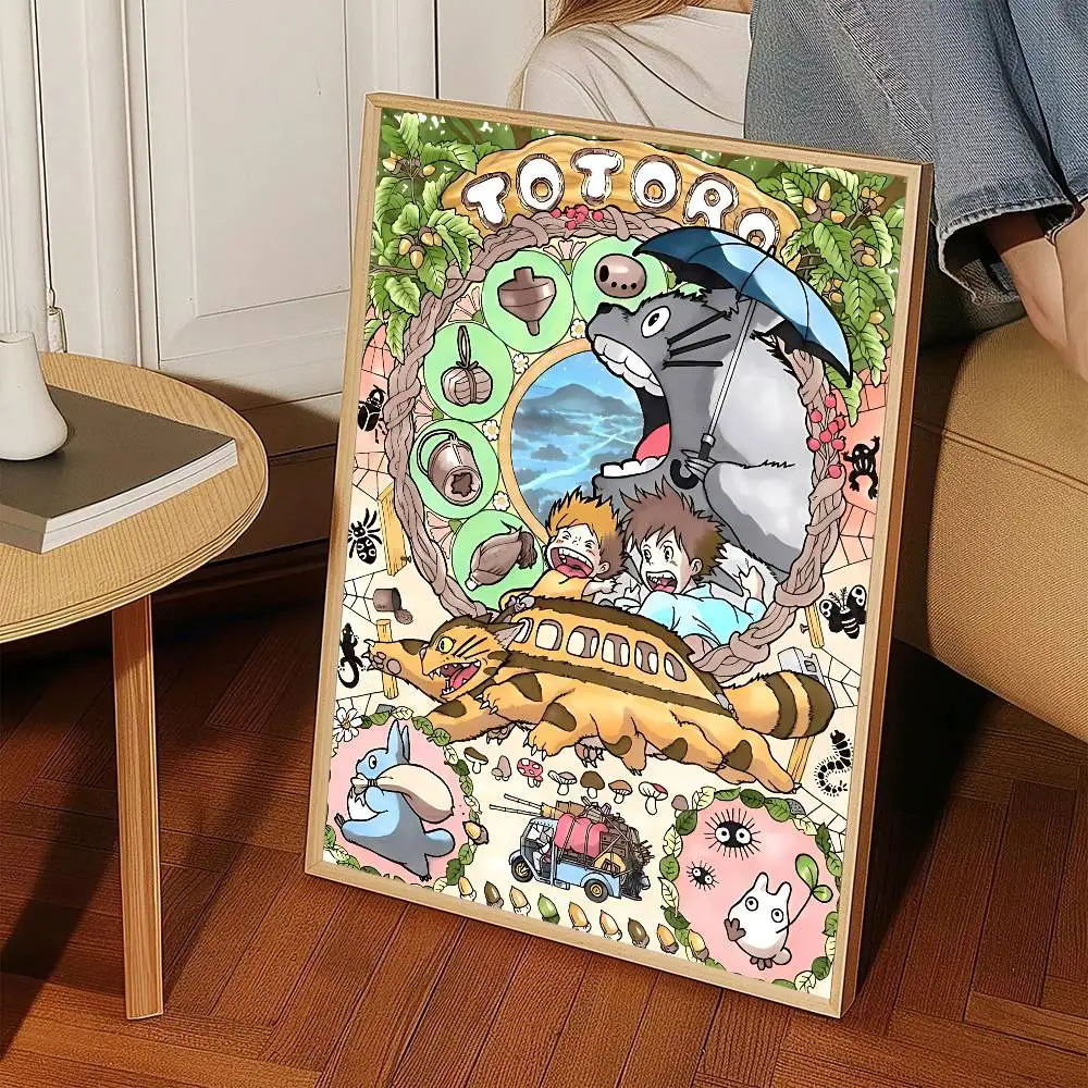Plakat Mój sąsiad Totoro - kultowy film animowany Wzór 2